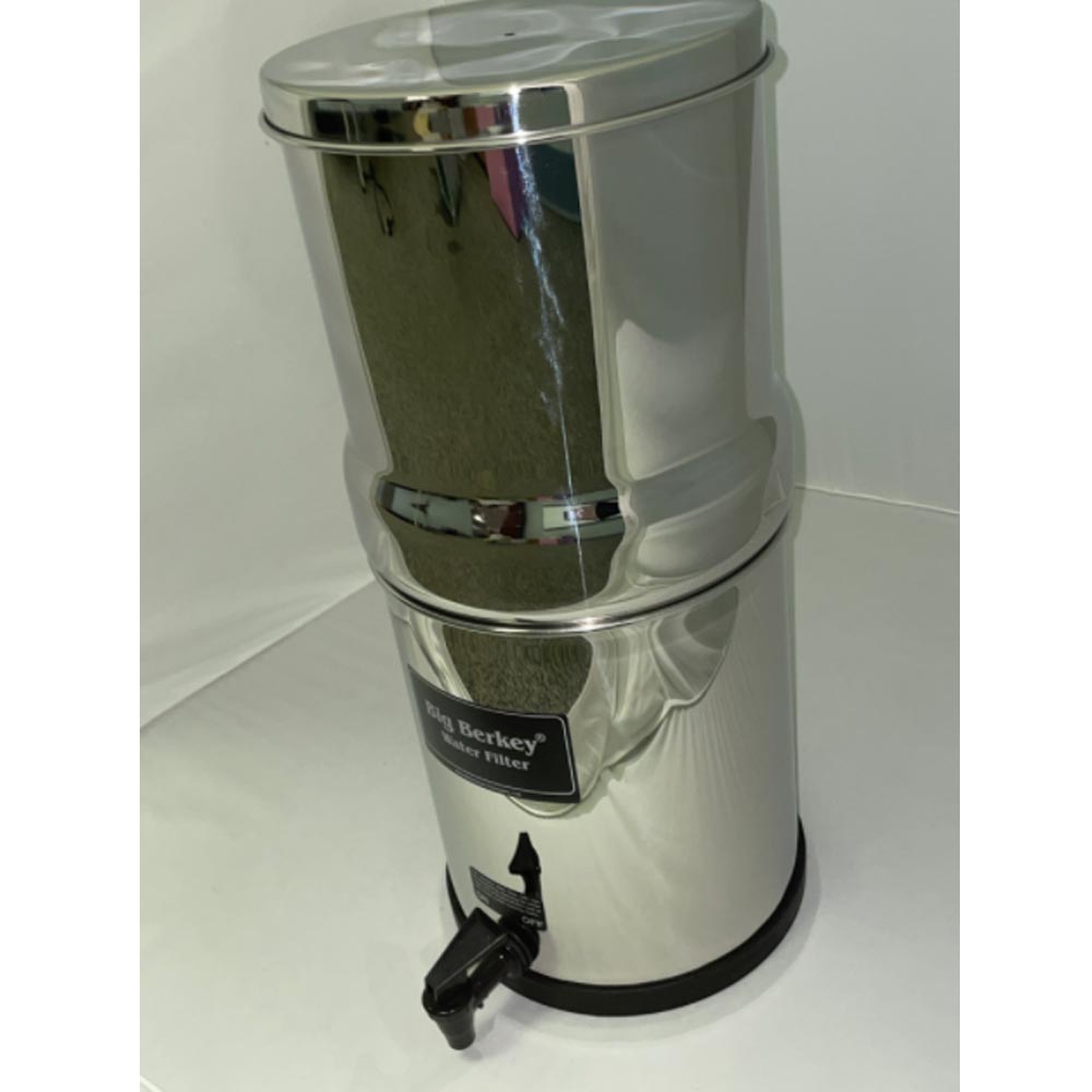  Big Berkey Non Embossed System with four 9 Super Sterasyl Ceramic Filters (2.25 Gal)