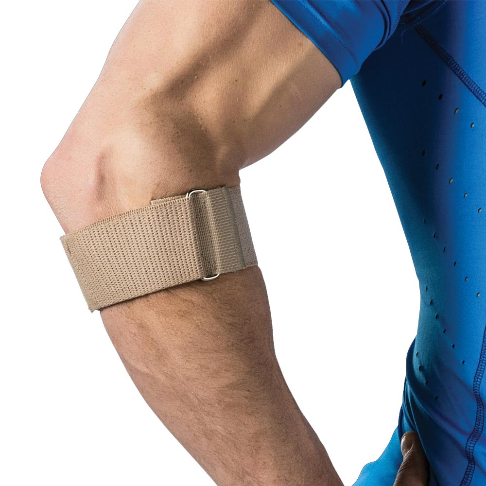  Core Products NelMed Tennis Golf Elastic Elbow Support Beige