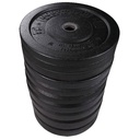  260LB BUMPER SET BLACK PAIRS 10 15 25 35 45  Full Commercial Made is USA