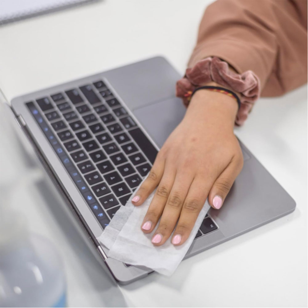 Dynarex Sani-Cloth Plus – Germicidal Disposable Wipes for Reliable Surface Disinfection - (Canister of 65)