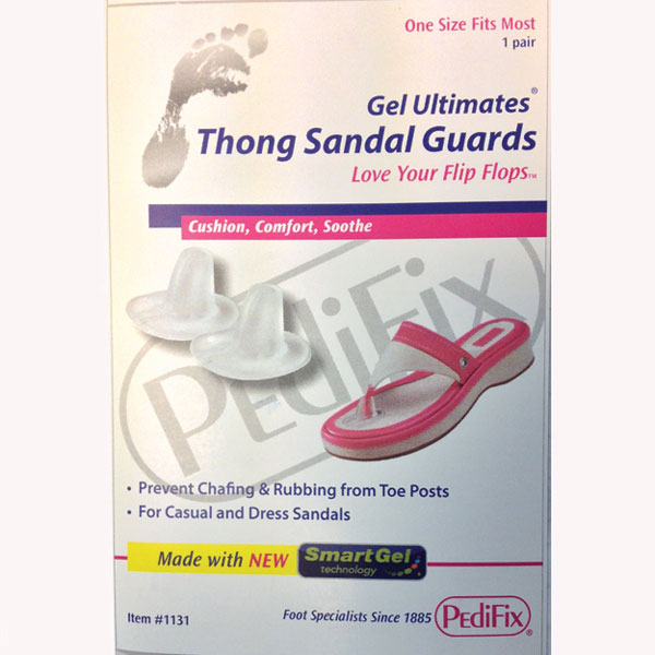 PediFix Visco‑GEL Thong Sandal Guard – Slim Toe Protection Sleeve for Sandals