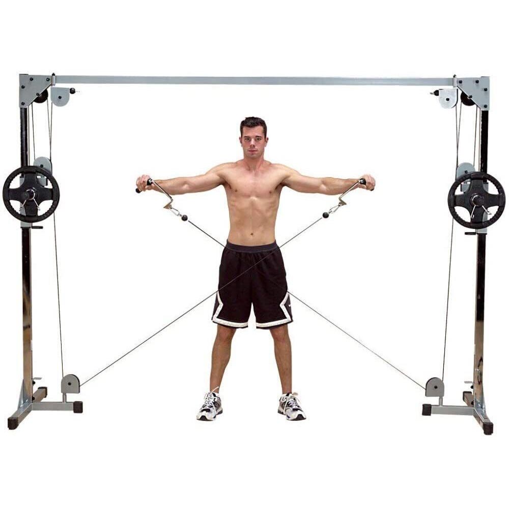 Body-Solid Powerline Cable Crossover Machine – Versatile Pulley-Based Strength Trainer for Full-Body Results