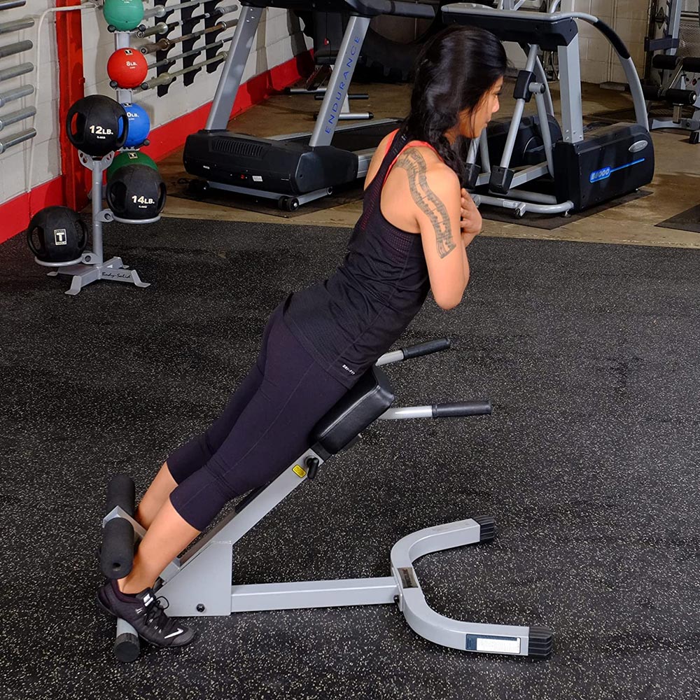 Body-Solid 45-Degree Back Hyperextension – Strengthen, Stabilize, and Support Your Core