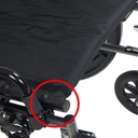  Drive Medical Viper Plus Reclining Wheelchair Detachable Full Arms 16 Inch Seat