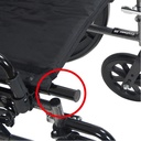  Drive Medical Viper Plus Reclining Wheelchair Detachable Full Arms 16 Inch Seat