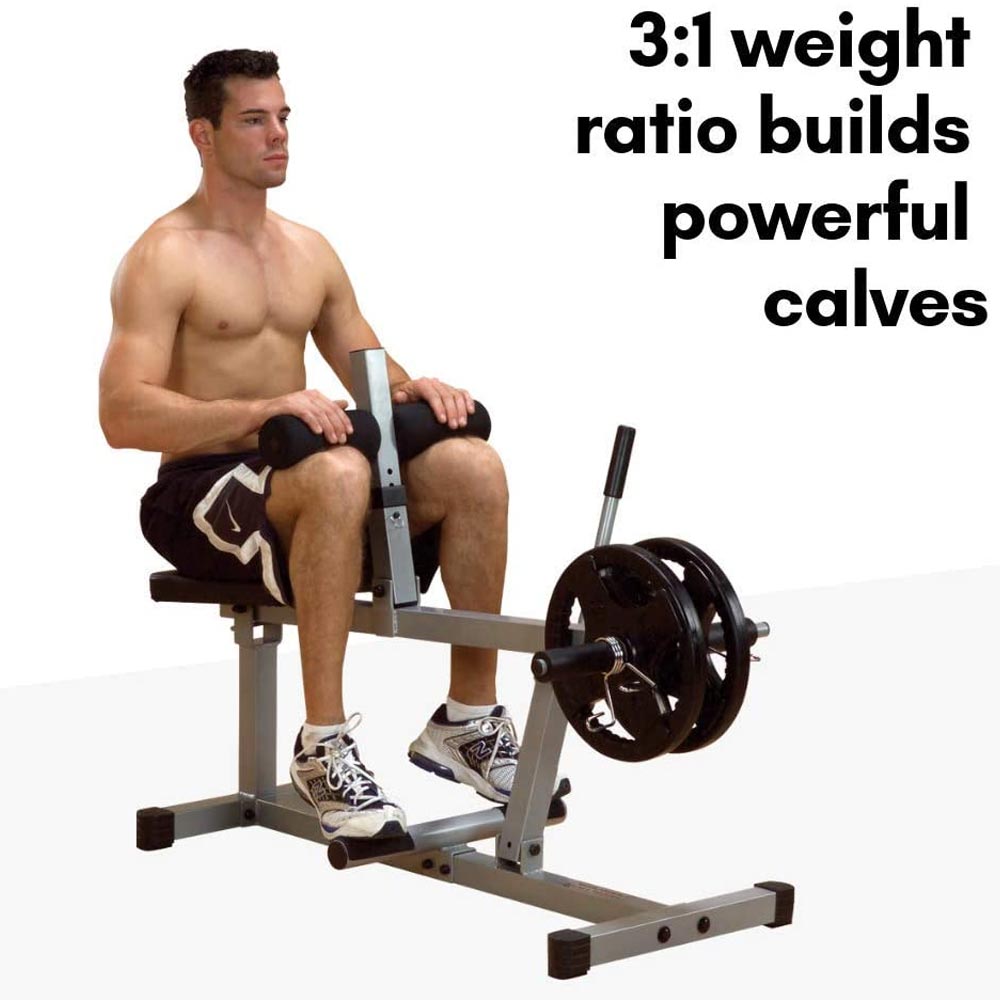 Body-Solid Powerline Seated Calf Raise – Ultimate Calf Training Machine for Strength and Definition