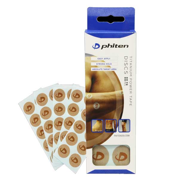 Phiten Titanium Power Tape Discs (70 Discs)