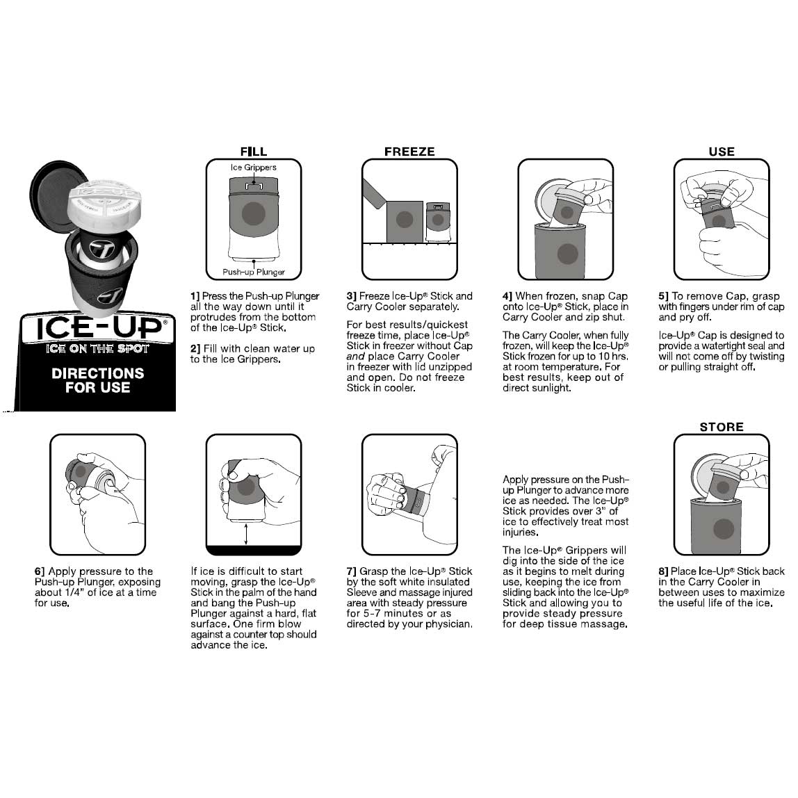  Pro-Tec - Ice-Up Massager w/o Carry Cooler