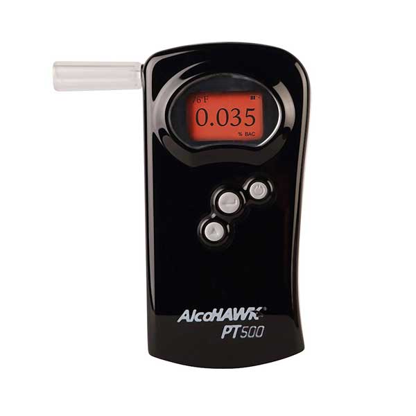 AlcoHAWK PT500P Professional Breathalyzer Kit With Printer