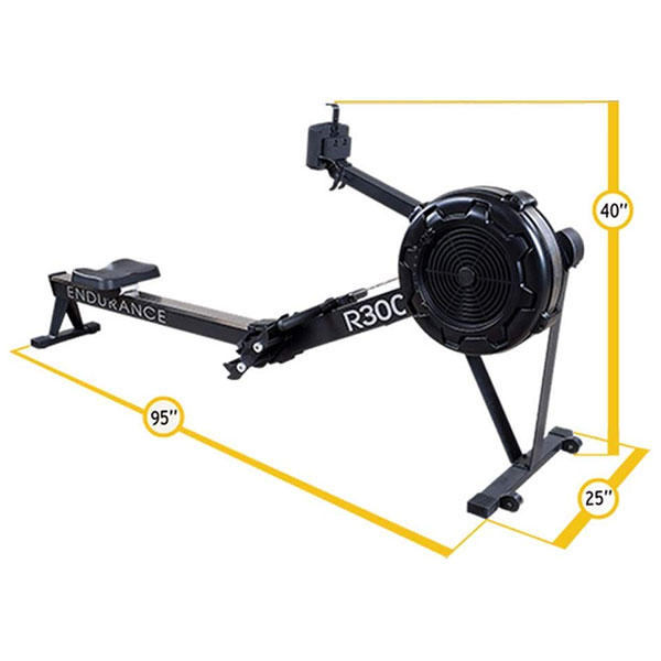 Body-Solid Endurance Air Resistance Rower – The Ultimate Rowing Machine for Full-Body Fitness