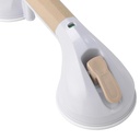  Drive Medical Suction Cup Grab Bar White and Beige - 12 Inch