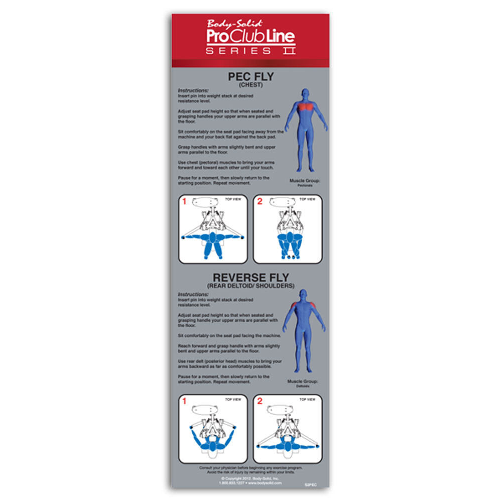 Body-Solid PCL2 PEC Fly & Rear Delt Machine – Build Chest and Shoulders with Pro-Level Precision