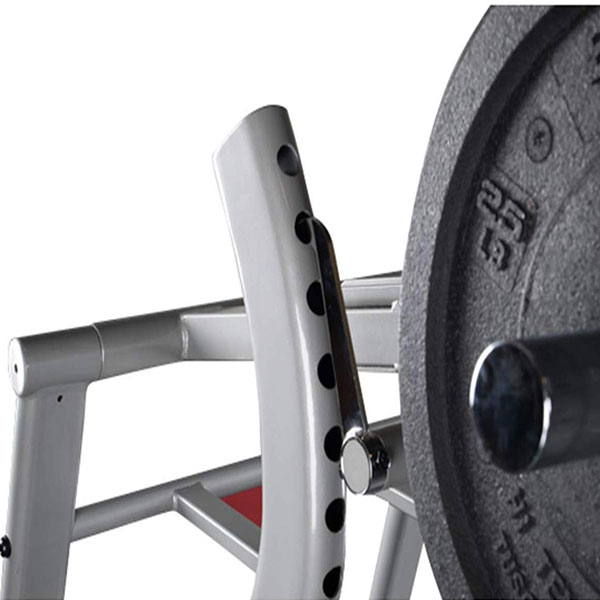 Body-Solid ProClub Leverage Squat Machine with Rounded Calf Block and Plate Storage – Perfect for Strength and Leg Training