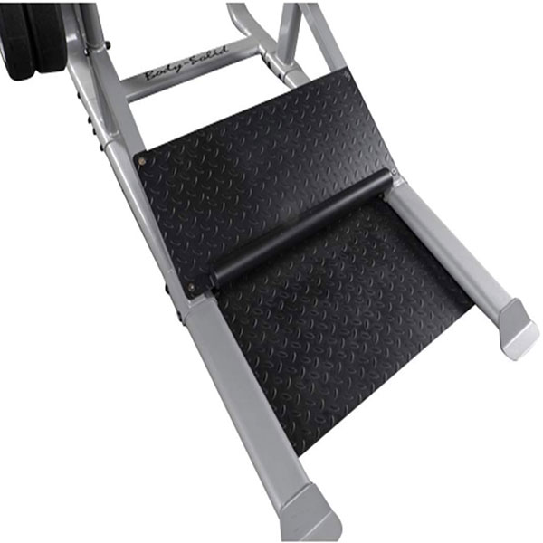 Body-Solid ProClub Leverage Squat Machine with Rounded Calf Block and Plate Storage – Perfect for Strength and Leg Training