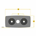  Body-Solid 50 Pound Weight Stack Upgrade SP50