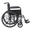  Drive Medical Silver Sport 1 With Full Arms and Footrest