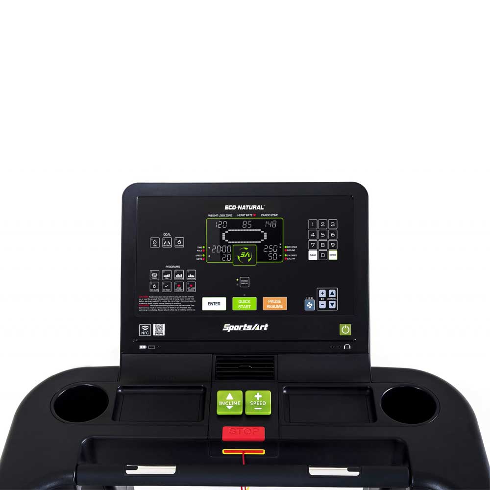 SportsArt T676-19 Status Senza Treadmill with 19inch Touchscreen
