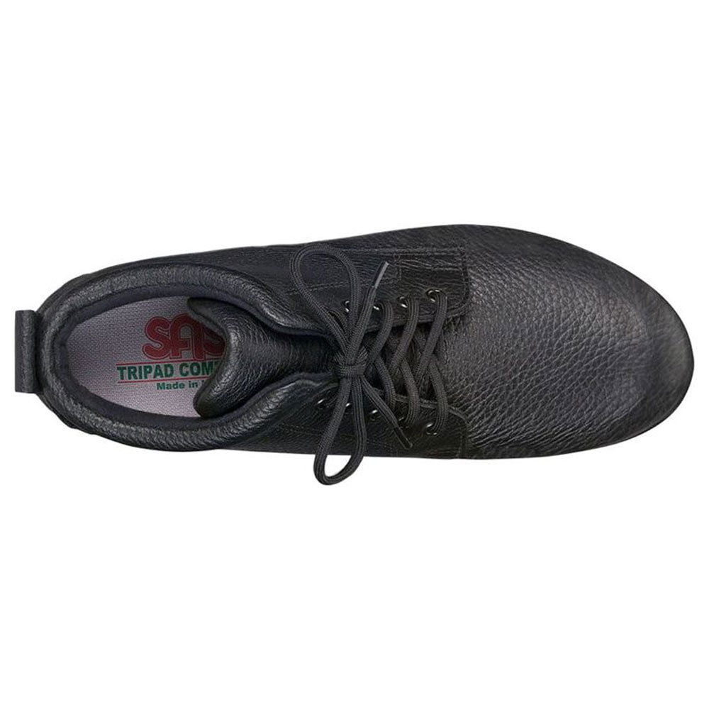 SAS Womens Alpine Non Slip Lace Up Footwear-Black