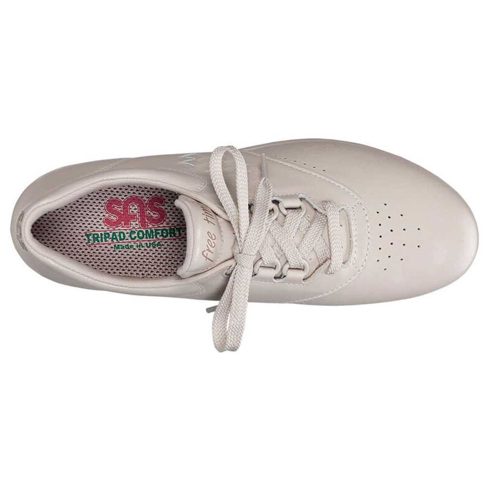 SAS Womens Free Time Walking Footwear-Bone