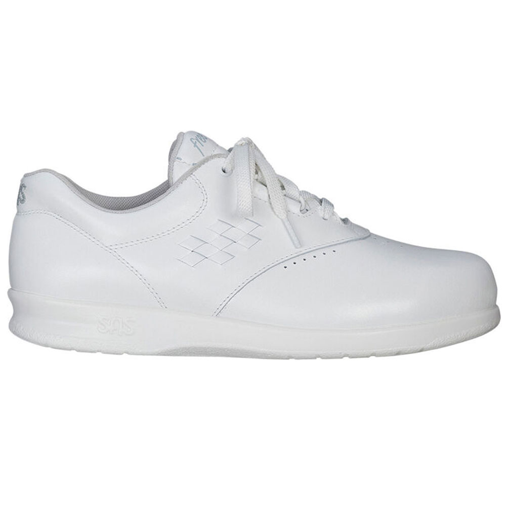 SAS Womens Free Time Walking Footwear-White
