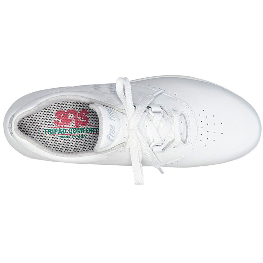 SAS Womens Free Time Walking Footwear-White