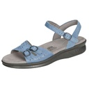 SAS Womens Duo Quarter Strap Sandal-Denim