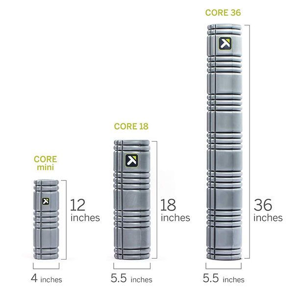 TriggerPoint Core Foam Roller Grey