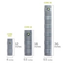 TriggerPoint Core Foam Roller Grey