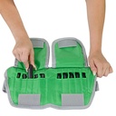 The Adjustable Cuff Wrist Weights 5 lb Inserts - Green