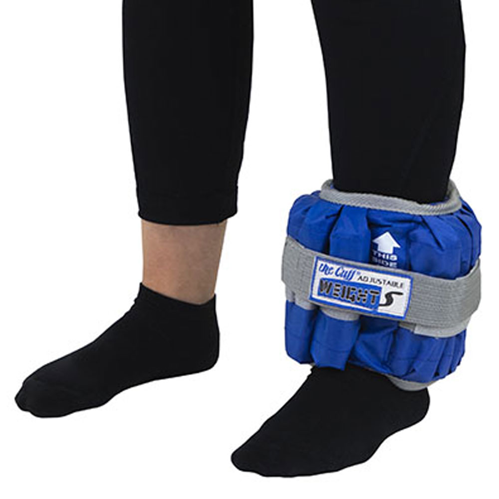 Adjustable Cuff Wrist Weights 10 lb Inserts - Blue
