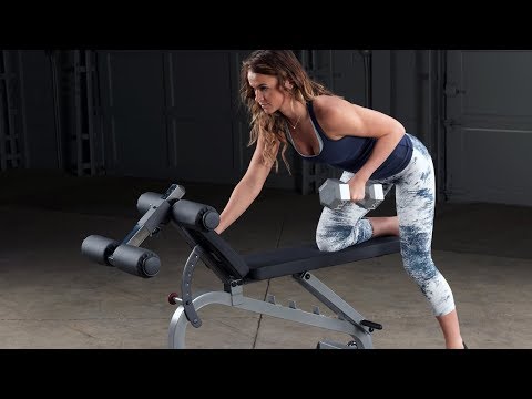  Body Solid - Flat Incline Decline Bench