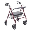 Drive Medical Heavy Duty Bariatric Rollator With Large Seat
