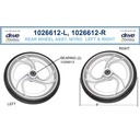 Drive Medical Rear Wheel with Bearings for Nitro Rollator Walker