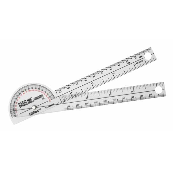 Baseline HiRes Plastic Pocket Goniometer