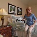  Drive Medical M-Rail Home Bed Assist Handle with Pouch