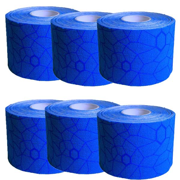Thera-Band Kinesiology Tape Roll 2 Inch x 16.4ft-6-Pack