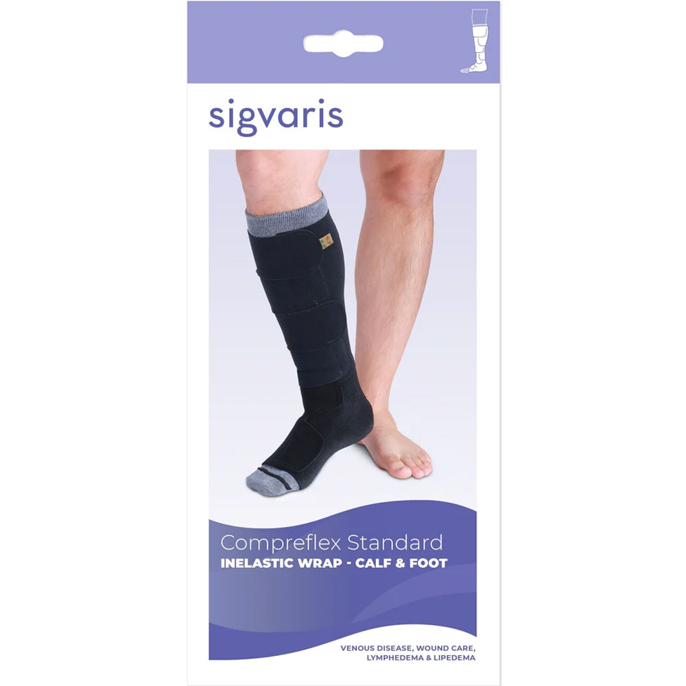 SIGVARIS Compreflex Standard Calf & Foot Compression 20-50 mmhg