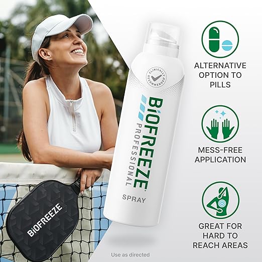  Biofreeze Professional Pain Relief 360 Degree 4 oz Spray