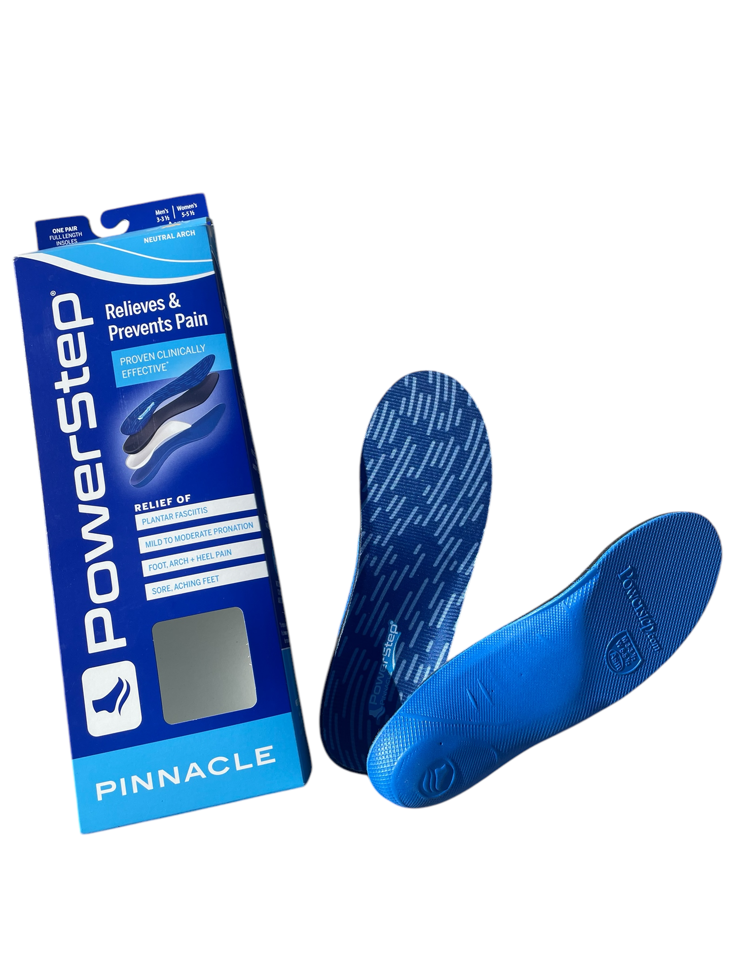 Powerstep Pinnacle Insoles (Blue)