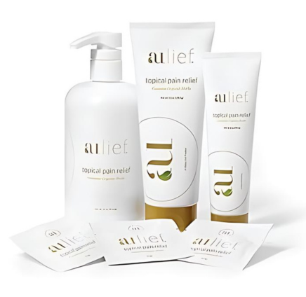 Aulief Gold Natural Pain Relief Cream-(3.2 Oz Tube)