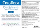 Cryoderm 4 oz Gel