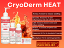 Cryoderm Heat 16 oz Lotion