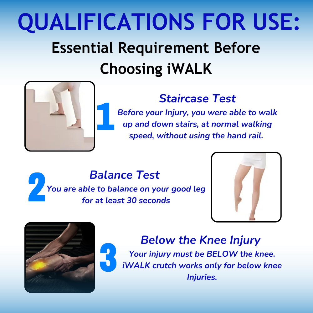 iWALK 3.0 Hands-Free Crutch