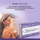 DermaZinc Zinc Therapy Soap Bar - 4.25 oz (120g)