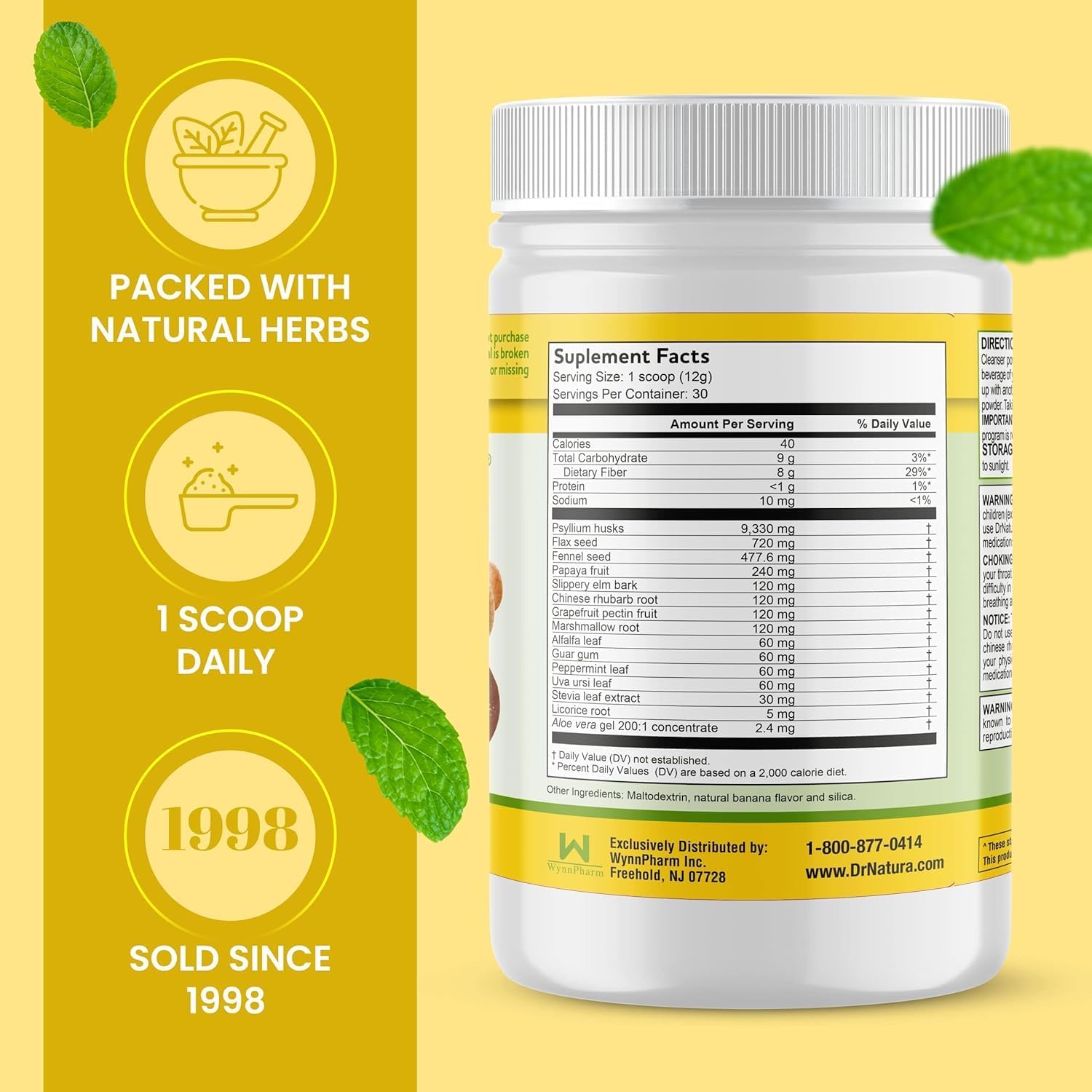 DrNatura Colonix Intestinal Cleanser | Natural Detox & Digestive Support