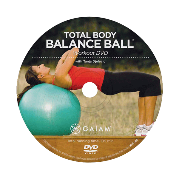 Gaiam - Total Body Balance Ball Kit
