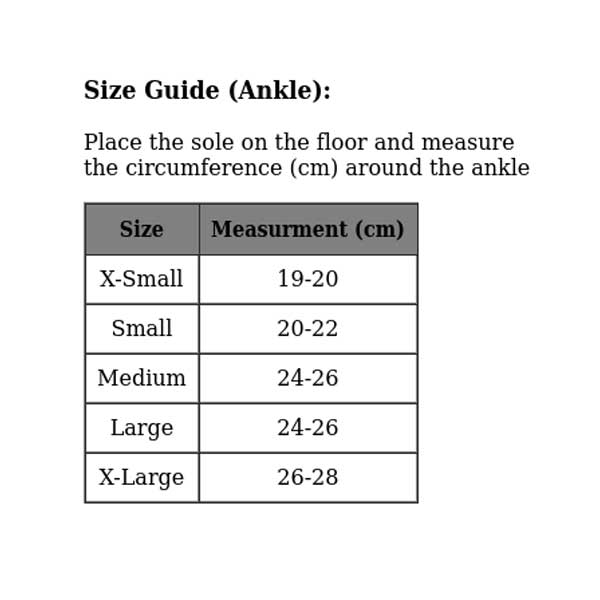 Rehband 7772 Ankle Brace – Classic Compression & Stability for Injury Support and Sports Performance