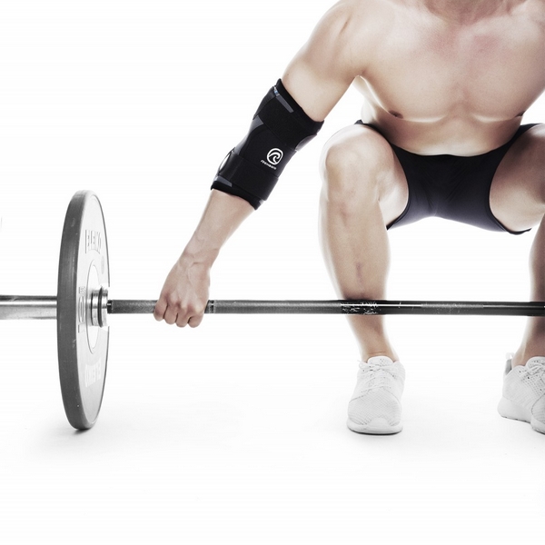 Rehband 7791 Strong Man Elbow Support – Built for Powerlifting, Strongman & Heavy Training