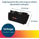 Thermotex Far Infrared Knee Heating Pad