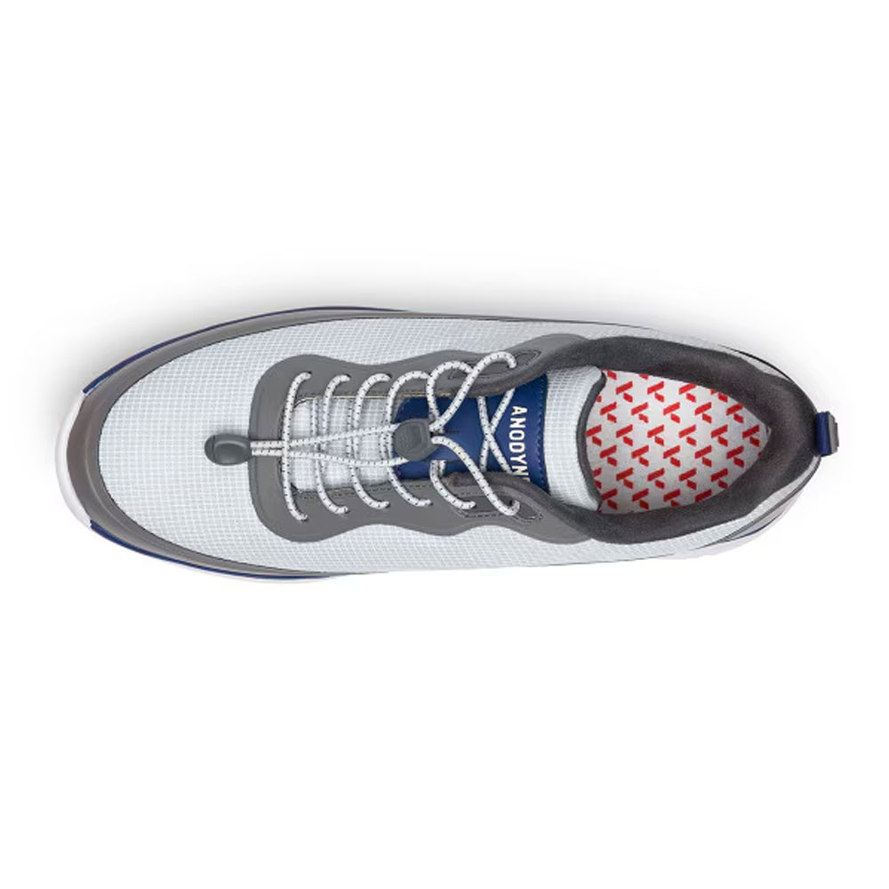 Anodyne Men’s No. 16 Sport Sprinter – Grey | Diabetic Walking Shoes for Comfort & Support